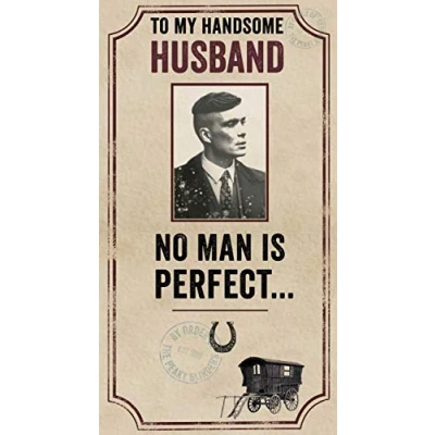 Afbeelding van verjaardagskaart, Peaky Blinders 22,9 x 12,7 cm verjaardagskaart