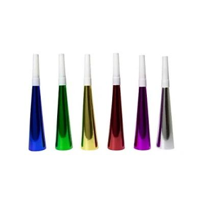 Afbeelding van Metallic Toeters Meerkleurig 6stk