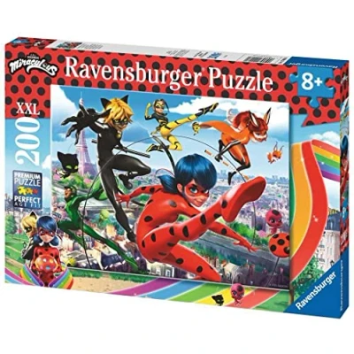 Afbeelding van Ravensburger puzzel Miraculous: Superhero Power Legpuzzel 200 stukjes