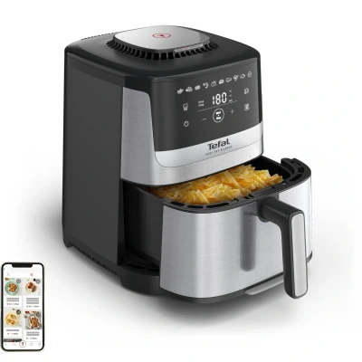 Afbeelding van Tefal Easy Fry Silence Deluxe EY552D Airfryer XL Tot 6 Personen 5L