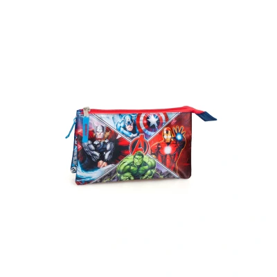 Afbeelding van Avengers jongens pennenetui 3 vaks