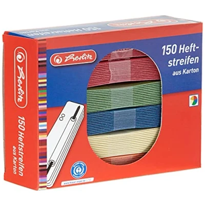 Afbeelding van Herlitz 8767709 gerecyclede strips (verschillende kleuren) 150 stuks