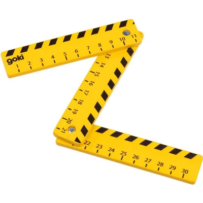 Afbeelding van Goki Houten Vouwlinaal, 31cm