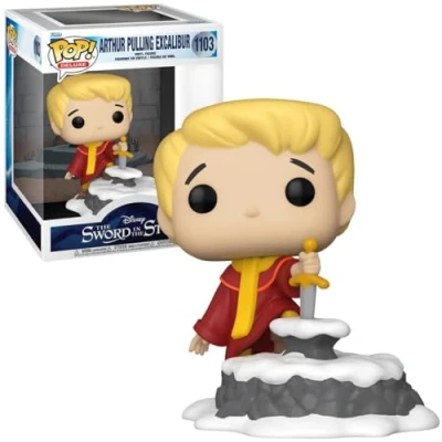 Afbeelding van Funko Pop! Disney: the Sword in Stone Arthur Pulling Excalibur Deluxe (2021 Fall Convention Exclusive)
