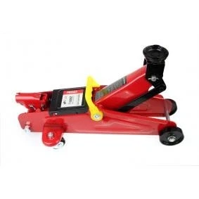 Afbeelding van AMiO Hydraulische Garagekrik met Pompstang 2.000kg/2ton Trolley Jack Rood