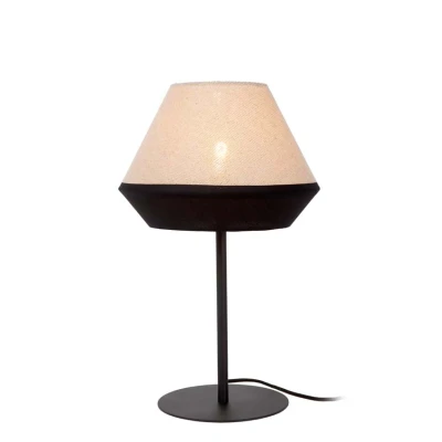 Afbeelding van Lucide KALA Tafellamp Ø 25 cm 1xE14 Taupe