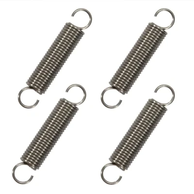 Afbeelding van GUNGY Set van 4 trekveren met roestvrijstalen haak 50 mm buitendiameter 10 draaddiameter 1,2 maximale trekkracht 3,2 kg x