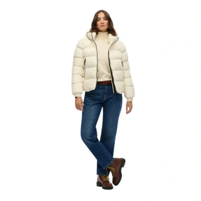 Afbeelding van Superdry Sportieve Puffer Jas met Capuchon Dames Gewatteerde jassen
