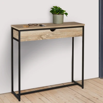 Afbeelding van Console 1 tiroir DETROIT design industriel