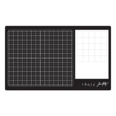 Afbeelding van Tonic Studios Snijmat voor glas, zwart, 35,6 x 58,4 cm