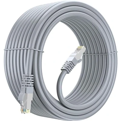 Afbeelding van MutecPower Multicable Cat5E Ethernet netwerkkabel met RJ 45 FTP CCA (20 m) grijs