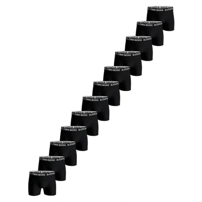 Afbeelding van Björn Borg Essential Boxer 12 PACK Onderbroeken multipack, Heren, Maat: Large, Multipack
