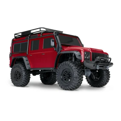 Afbeelding van Traxxas Land Rover Defender Crawler Cliploos Rood