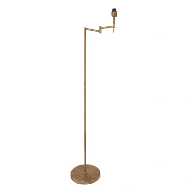 Afbeelding van Mexlite vloerlamp Bella brons metaal 45 cm E27 fitting 3406BR