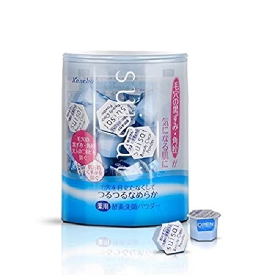 Afbeelding van Kanebo Suisai Beauty Gezichtsreiniger, poeder, transparant, 0,4 g, 32 stuks