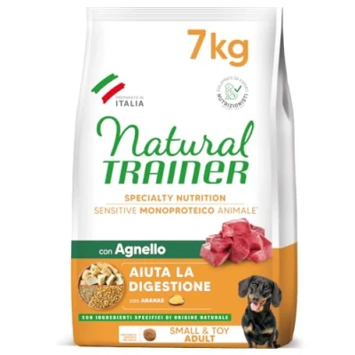 Afbeelding van 2x7kg Sensitive No Gluten Adult Small Lam Natuurlijk Trainer