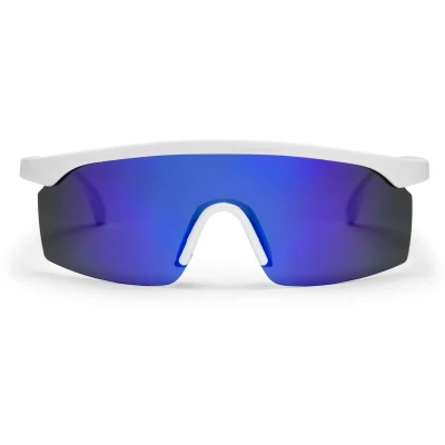 Afbeelding van CHPO Unisex Zonnebril, Maat: One Size, White/blue