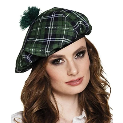 Afbeelding van Boland Baret Mrs Tartan Groen Één maat Volwassenen Unisex Landen