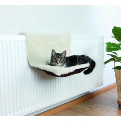 Image de Trixie lit radiateur, peluche/suédine pour chat