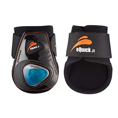Afbeelding van eQuick Strijklappen eShock Rear Velcro Zwart Full