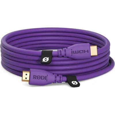 Afbeelding van RØDE HDMI 3 Paars (3 m, HDMI), Videokabel