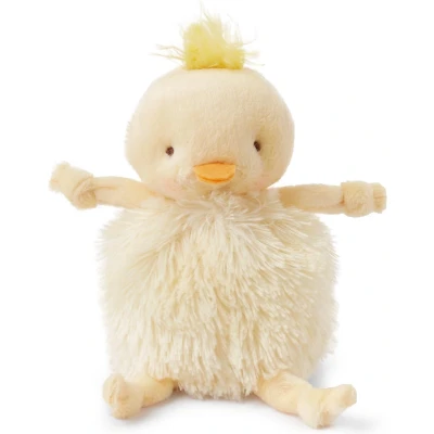 Afbeelding van Bunnies by the bay knuffelkuiken roly poly 13 cm
