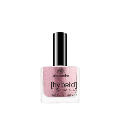 Afbeelding van alessandro Dolly`s Hybride nagellak, glinsterend, roze, in 3 stappen, perfecte nagels zonder led, tot 10 dagen houdbaar. 8 ml