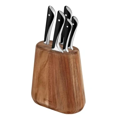 Afbeelding van Tefal Jamie Oliver Messenset 5 delig met Messenblok