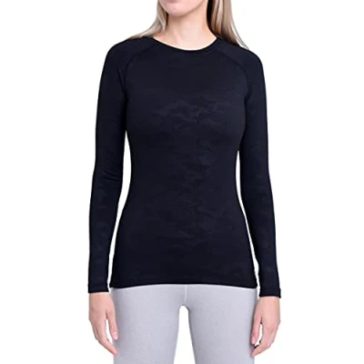 Afbeelding van TCA SuperThermal Performance Base Layer Sport Top Dames T shirt Lange Mouw voor Hardlopen of Krachttraining