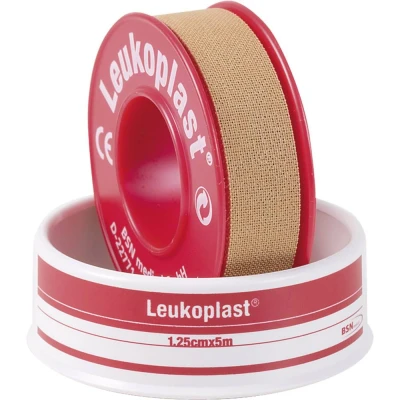 Afbeelding van Leukoplast Hechtpl Luchtd 5mx1,25cm + Klem