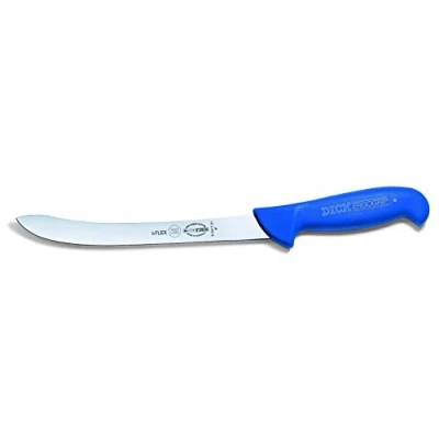Afbeelding van F. DICK ErgoGrip 82417181 fileermes met lemmet van 18 cm X55CrMo14 roestvrij staal HRC 56