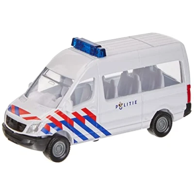 Afbeelding van Siku Mercedes Benz Sprinter Politie 8,2 Cm Staal Wit (0806003)