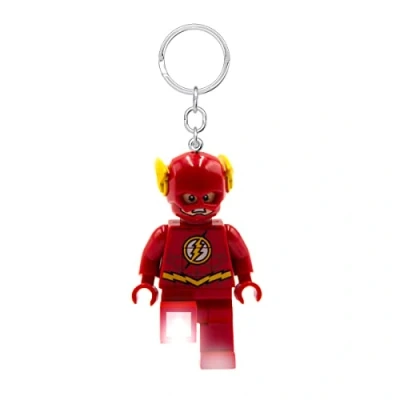 Afbeelding van LEGO DC Superheroes L&#039;Eclair (The Flash) led zaklamp voor fans speelgoed kinderen figuur 76 mm (KE65H) 2 CR2025 batterijen inbegrepen