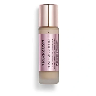 Afbeelding van Makeup Revolution, Conceal &amp; Define Foundation, F9, 23 ml