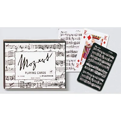 Afbeelding van Mozart Speelkaarten Double Deck