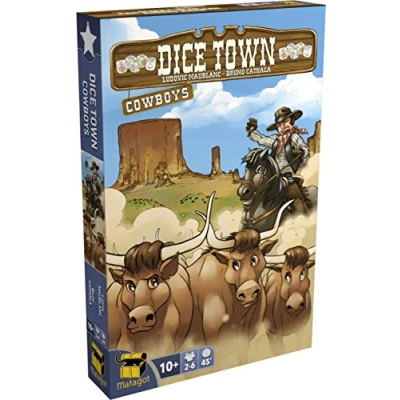 Afbeelding van Matagot Dice Town Cowboy bordspellen, Franse editie