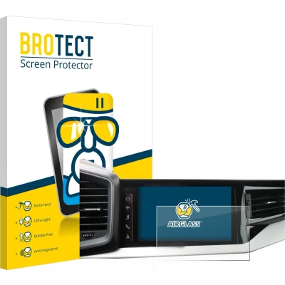 Afbeelding van BROTECT Screenprotector voor Audi A1 Sportback 2019 MMI Navigation Plus 10.1&quot; Folie Beschermfolie Beschermglas transparant