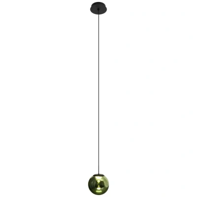 Afbeelding van ECO Light ALTAIR 9540 S 1 GN LED hanglamp vast ingebouwd 10 W Groen