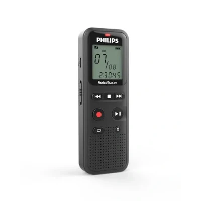 Afbeelding van Philips Dvt1160 Voicetracer Audiorecorder Zwart
