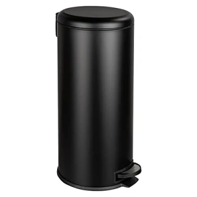 Afbeelding van WENKO LEMAN Prullenbak met pedaal en easy close functie 30 L