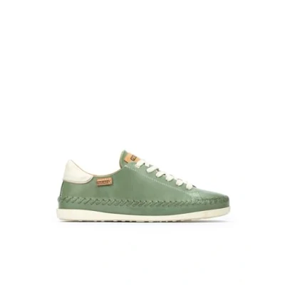 Afbeelding van Pikolinos Soller dames sneaker groen maat 37 (EU) 4 (UK)