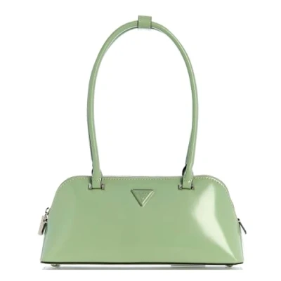 Afbeelding van GUESS schoudertas Arnela Shoulder Satchel Bag Sage Lichtgroen