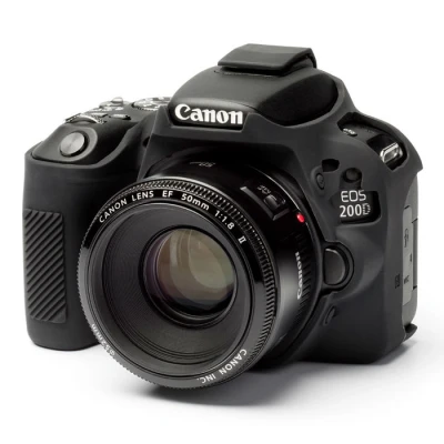 Afbeelding van easyCover Cameracase Canon 200D / 250D Zwart