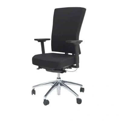 Afbeelding van Bureaustoel serie 400 NPR Comfort met metalen onderstel voor zware mensen