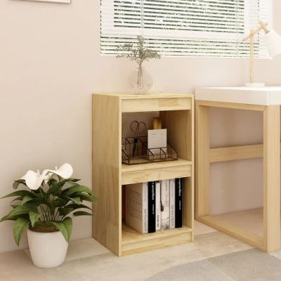 Afbeelding van Boekenkast 40x30x71,5 cm massief grenenhout