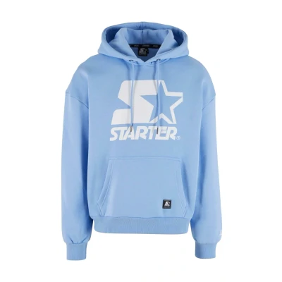 Afbeelding van Starter LOGO Hoodie, Heren, Maat: Small, Carolinablue