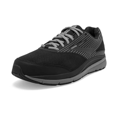 Afbeelding van Brooks Addiction Walker V strap 2 Trailschoenen voor heren, zwart.