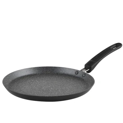 Afbeelding van Russell Hobbs Metallic Marble Crêpière en Aluminium Forgé 25 cm, Poêle à Crêpe ou Pancakes avec Revêtement Anti adhésif Durable, Poignée Ergonomique,Compatible Tout Feux dont Induction