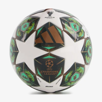 Afbeelding van adidas UCL Mini voetbal / op zonne energie (schuimkern) voor dames en heren, maat 1, wit