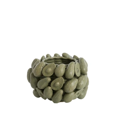 Afbeelding van Light &amp; Living Vaas AVOCADO Ø31.5x23cm Groen